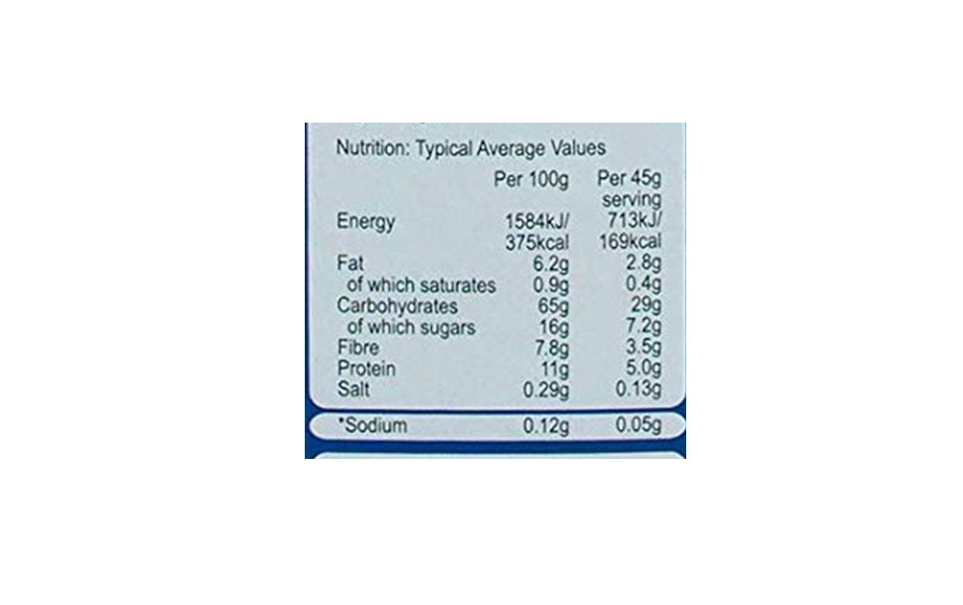 Alpen Swiss Style Muesli (No Added Sugar)   Box  500 grams